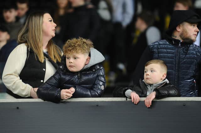 Fans young and old made the trip to Swansea