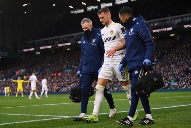 Expected to be back in March after suffering a hamstring problem against Brentford in December. Thankfully, central defence is an area Leeds are covered in.