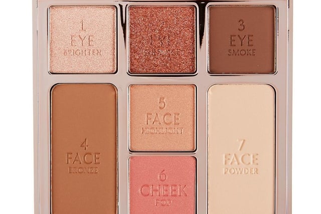Charlotte Tilbury Look of Love Face Palette, £65. Harvey Nichols Leeds is holding a Charlotte Tilbury Masterclass on February 14, 6-8pm, £35, fizz and a goodie bag, redeemable against product.