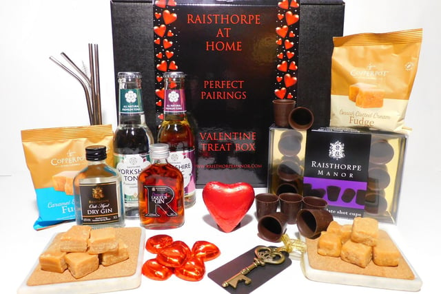 Raisthorpe’s Valentine’s Treat Box, £34.99 from www.raisthorpemanor.com.