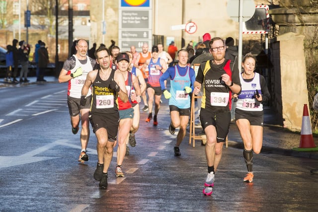 Club runners from across the country took part in the Dewsbury 10k.