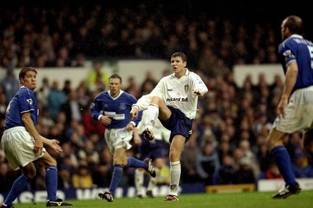 Enjoy these photo memories of Michael Bridges in action for Leeds United. PIC: Getty