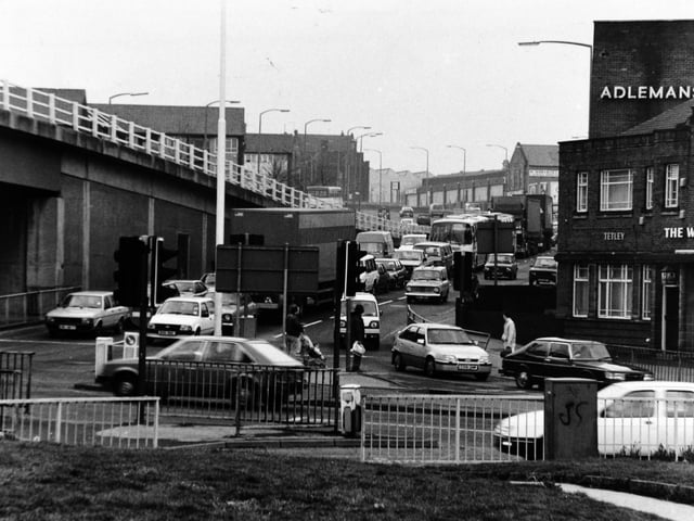 The Woodpecker junction in April 1987. Plans were in the pipeline to get something done.