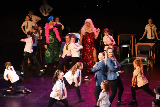 The Schools Alive production included a show-stopper from Anchorsholme Primary Academy