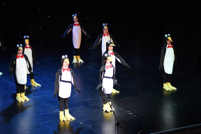 Westminster Primary Academy showed their happy feel during the Schools Alive show at Blackpool Grand Theatre