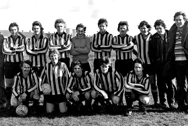 RETRO 1978 Highfield AFC amateur football squad