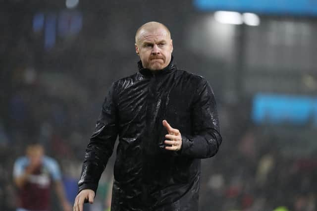 Burnley boss Sean Dyche