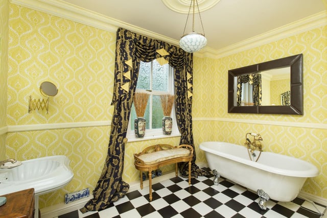This exquisite bathroom has been beautifully styled