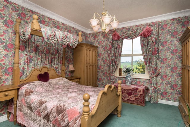 A bedroom full of pattern and colour, which is the perfect nod to Victorian style
