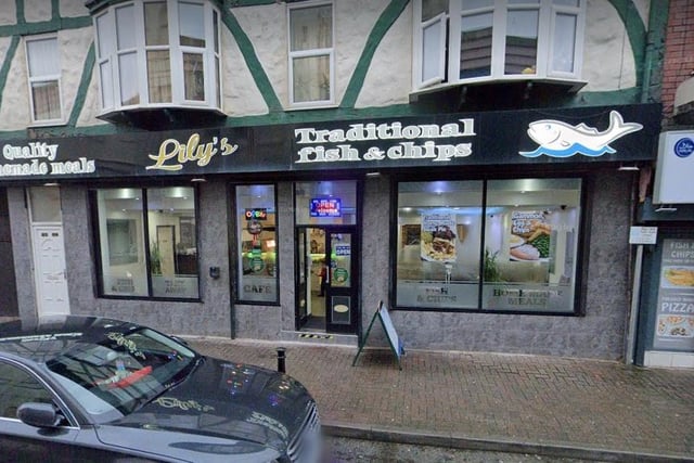 Lily's, 10-12 Foxhall Road, Blackpool FY1 5AB | 01253 521044 | Rating: 4.8 out of 5 (448 Google reviews) | Portion of cod and chips to takeaway for £6.05