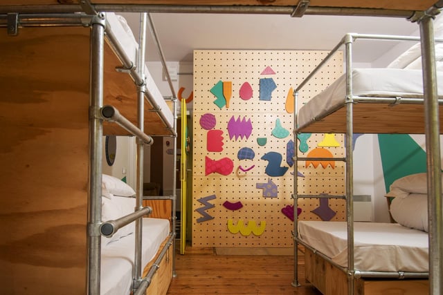 Alison Smith, Ziggy Wingle. The artist worked with Shakespeare Primary School, in Leeds, to design a playful and interactive room based on play and primary colours, incorporating children's games, traditions and imagination into a room that pops with vivid colours.