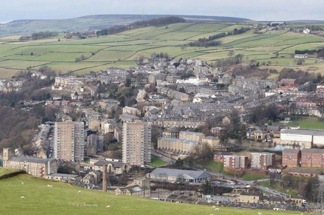 This Calderdale town, most often associated with its part in one of Sally Wainwright's other series, Happy Valley, is where the set for Holts Pit, a colliery owned by the Listers, was built.