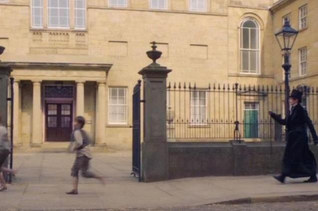 Most of Anne's confrontations with the Rawson Brothers take place on Rawson Street in Halifax but this was actually filmed at the Lawrence Batley Theatre in Huddersfield.