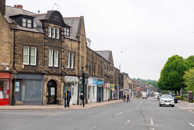 The average property price in Guiseley North & West was £349,975.