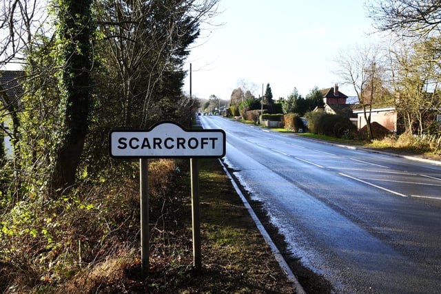 The average property price in Scarcroft, Shadwell & Scholes was £327,500.