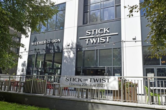 Stick or Twist on Merrion Way, Leeds city centre, has a 3.5 star rating