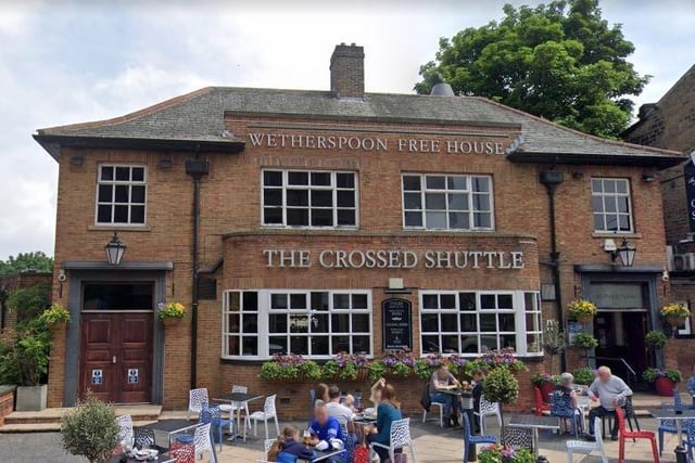 The Crossed Shuttle, Pudsey, has a 3.5 star rating