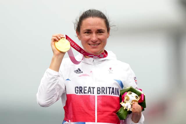 Dame Sarah Storey will provide commentary for the UCI Cycling World Championships. 