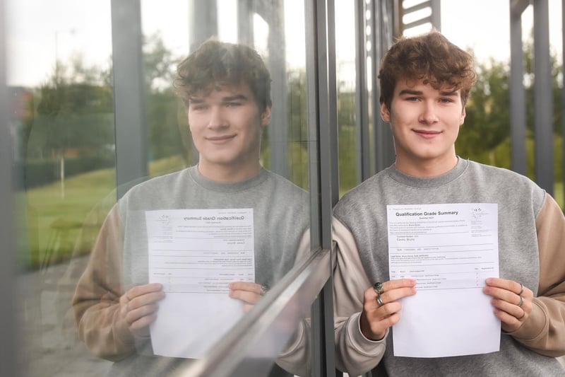 Bruno Eaves achieved four A*s in maths, further maths, physics ad chemistry. He is going to University College London to study maths at degree level.
