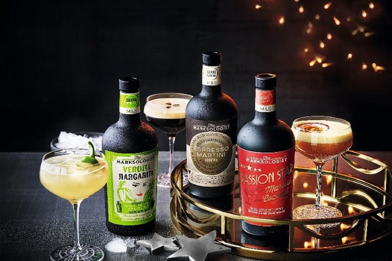 The Marksologist - 50cl - £18
A collection of six premium, ready-to-drink cocktails created to the highest standard and designed to replicate the experience of a 5-star cocktail bar in your own home