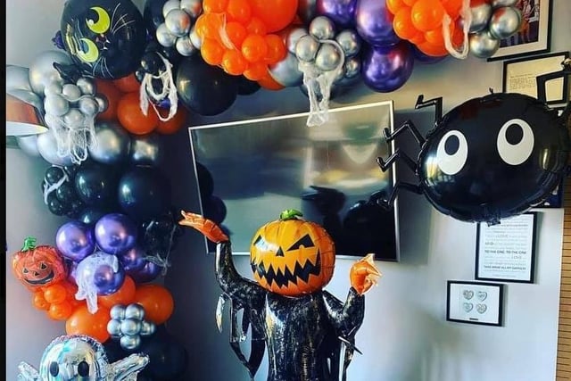 Shona Knowles' spooky display.