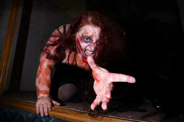 A foul creature waiting for you at Terror Mall