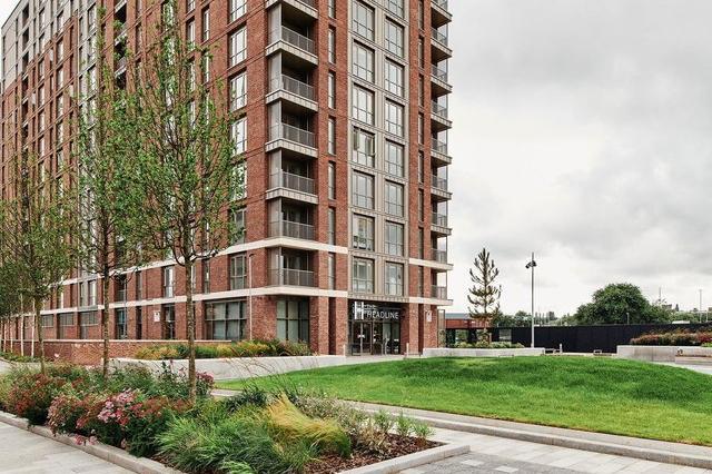 Now, the huge corner plot has a new life as a built-to-rent apartment block, signalling another chapter in its history and another change in how we live and work. Owner Grainger plc reflected the sites heritage by naming the new building 'The Headline' and there are other nods such as the walls on the ground floor being decorated with bespoke prints featuring typewriters and cameras. The building has 242 apartments as well as ground floor work spaces, a gym, wellness studio and meeting/office room. At the top of the building is the Sky Lounge, which is a wraparound outdoor terraces for occupants.