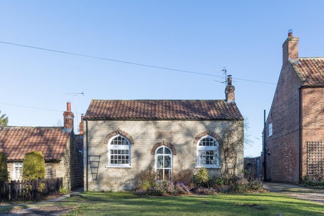 The old school house in Howsham, which hides a fabulous modern extension at the rear