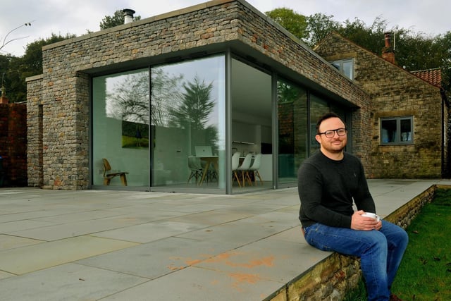James Arkle whose home is now in the running for  RIBA's House of the Year architecture award 2021. The property will feature on the December 8 episode of Grand Designs House of the Year on Channel 4.