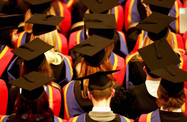 School leave numbers heading to university or college in Scotland have hit a record high. Picture: Chris Radburn/PA Wire