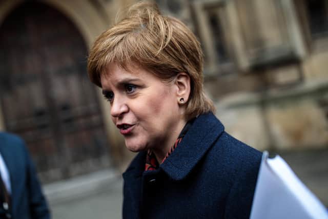 First Minister Nicola Sturgeon. Picture: Jack Taylor/Getty Images