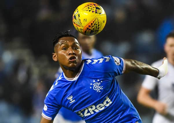 Alfredo Morelos is top scorer in this season's Europa League with 14 goals. Picture: Paul Devlin / SNS