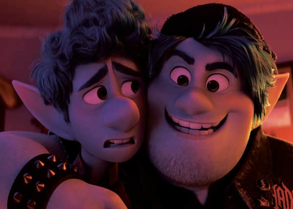 In Disney and Pixar's Onward, two teenage elf brothers embark on an extraordinary quest to discover if there is still a little magic left in the world. PIC: Disney/Pixar