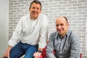 Consultant James Campbell (left) and director Stuart Robertson. Picture: Chris Watt Photography.