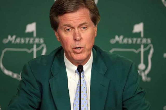 Augusta National chairman Fred Ridley issued a statement on the coronavirus situation ahead of next month's Masters Tournament, the season's opening major.