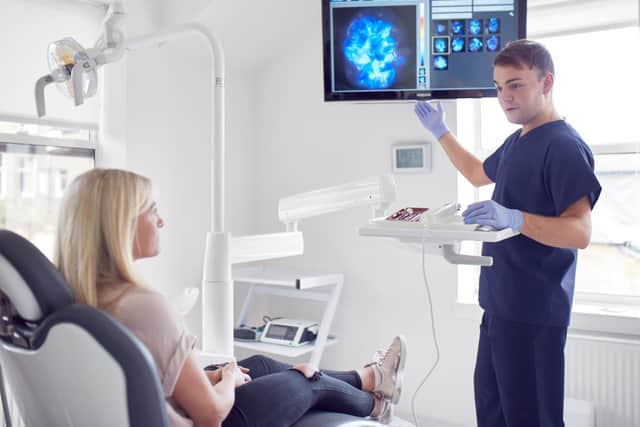 The Calcivis system assesses, treats and prevents tooth decay. Picture: Matt Davis