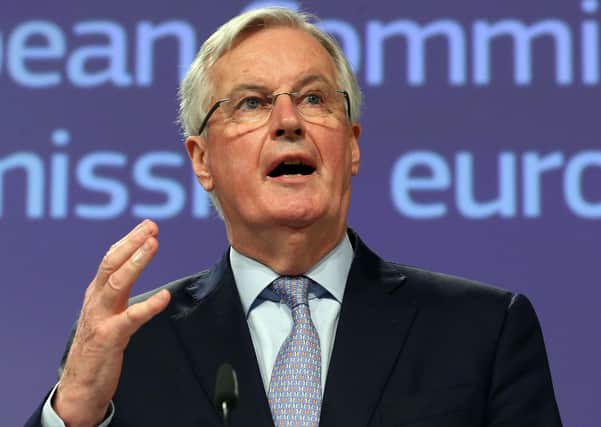 European Commission's Head of Task Force for Relations with Britain Michel Barnier. Picture: AFP via Getty Images