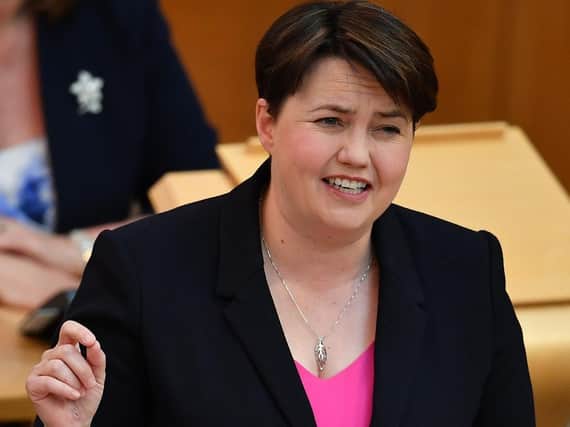 Ruth Davidson is the Scottish Conservative's member on the Scottish Parliament Corporate Body.