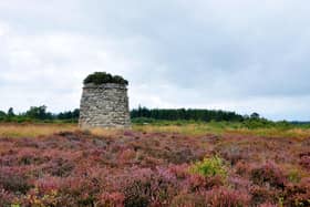 Campaigners are concerned about a growing number of housing developments planned for the Culloden Battlefield. Only a third of it is held by the National Trust for Scotland with the memorial cairn (pictured) part of its property. PIC: Creative Commons/Herbert Frank/Flickr.