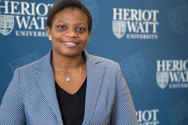 IntelliDigest founder Ifeyinwa Rita Kanu has organised the event at the Royal Society of Edinburgh. Picture: Heriot-Watt University