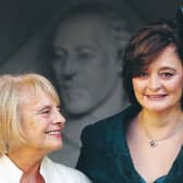 Cherie Blair with her mother Gale as she receives the Freedom of the City of London at The Guildhall in 2006. Picture: Peter Macdiarmid/Getty