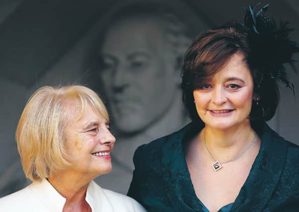 Cherie Blair with her mother Gale as she receives the Freedom of the City of London at The Guildhall in 2006. Picture: Peter Macdiarmid/Getty