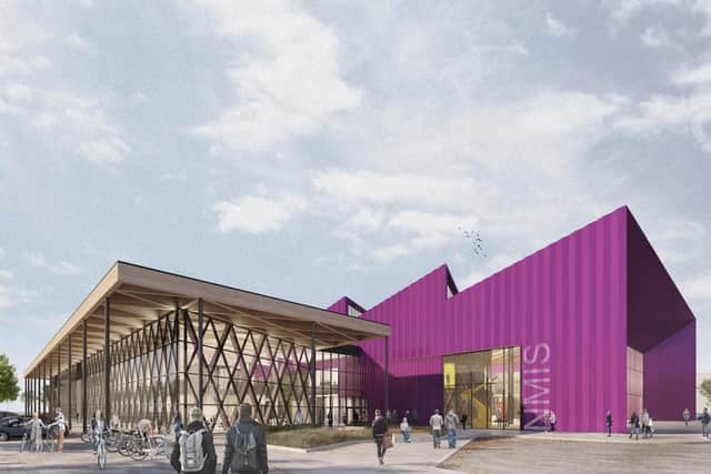 An artist's impression of the National Manufacturing Institute Scotland. Picture: Contributed