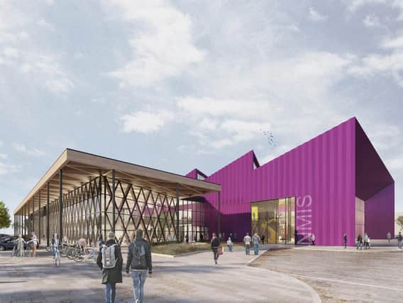 An artist's impression of the National Manufacturing Institute Scotland. Picture: Contributed