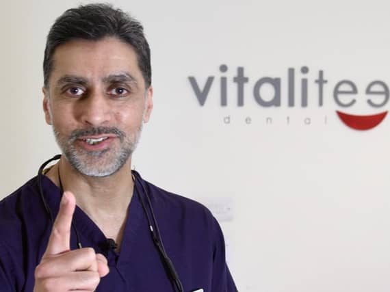 Vitaliteeth Clinical Director Dr Atif Bashir