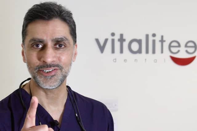 Vitaliteeth Clinical Director Dr Atif Bashir