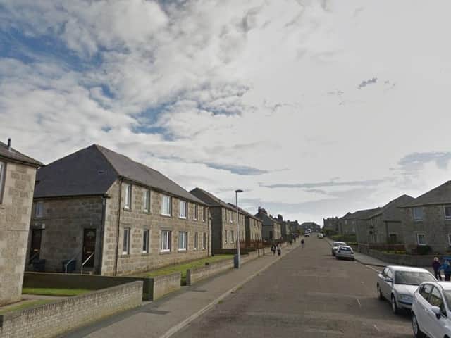 Four fire engines were sent to the scene in Moray Road in the Aberdeenshire town to tackle a blaze. Picture: Google