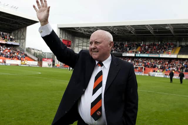 Smile, a play about former Dundee United manager Jim McLean, has been staged at the Dundee Rep. Picture: Kenny Smith/SNS