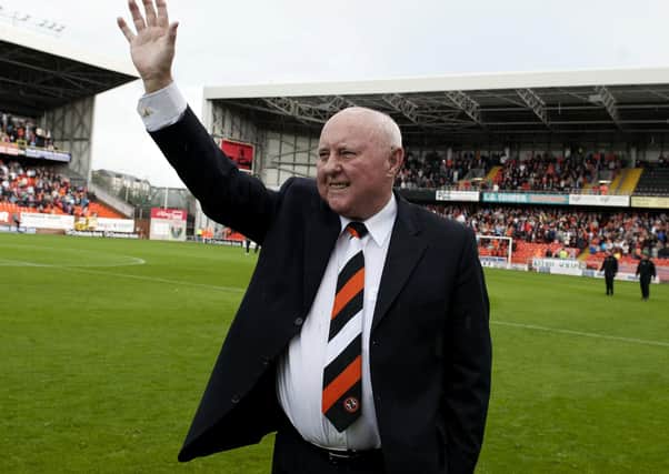 Smile, a play about former Dundee United manager Jim McLean, has been staged at the Dundee Rep. Picture: Kenny Smith/SNS