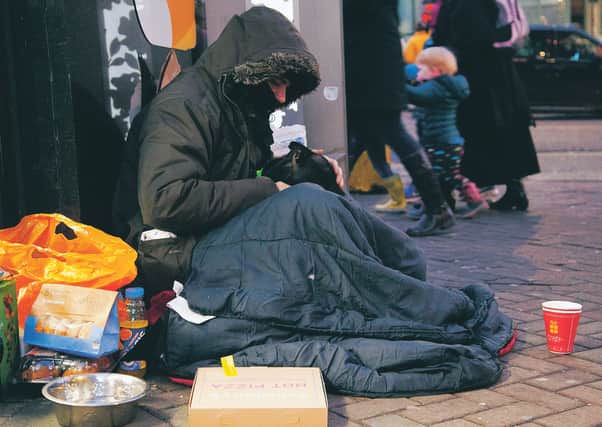 Glasgow's homeless are 'being failed'. Photograph: Alistair Linford